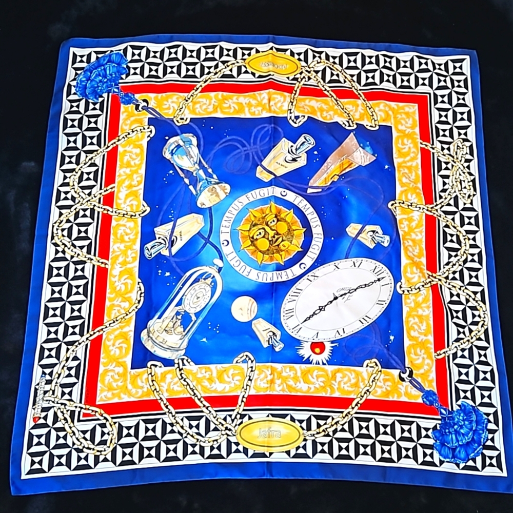 Vintage Rare Jafra Adorisse Giant Scarf Italian Made